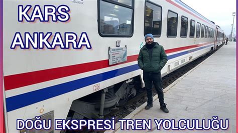 Ankara kars tren bileti satın al